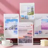 Cuaderno de Alta Calidad A5 Rayado Transfronterizo, Creativo y Elegante, Estampado en Oro, Engrosado, Cosido, Planificador, Diario