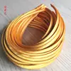 Diadema para el pelo de color caramelo de 1 cm de grosor Accesorios para el pelo DIY Diadema fina de satén Venta directa de fábrica