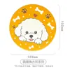 Posavasos de cerámica con temática de mascotas, resistentes al calor y a las quemaduras, con diseños de gato, Shiba Inu y Bichón Frisé, decoración creativa para el hogar y opciones de venta al por mayor