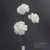 Flores Blancas Materiales Flores de Boda Flores de Seda Materiales Florales Decoración de Techo de Salón de Bodas Flores Flores Artificiales Flores para Arcos Arreglo Floral Arte Floral