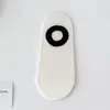 Meias de algodão femininas de cor sólida para o verão, meias invisíveis finas em blocos de cor cor de sorvete, sem costura, absorventes de suor, respiráveis, antiderrapantes