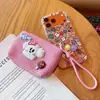 Bolso de Mano Tejido de Dibujos Animados Hd5431A05, Bolso Hecho a Mano Estilo Infantil, Bolsa para Auriculares, Billetera para Monedas, Neceser, Bolsa de Almacenamiento