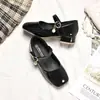 2026 Zapatos de Tacón Alto para Niñas Primavera y Otoño Nuevos Zapatos de Cuero para Niños para Vestidos Zapatos Mary Jane de Moda para Niñas Pequeñas Zapatos Individuales al por Mayor