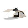 Barraca de Camping Outdoor Pernoite Dobrável Portátil Automática Abertura Rápida Espessada À Prova de Chuva Clarabóia 2-em-1 Piquenique Indoor