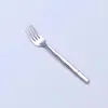 Acero Inoxidable 304 Bambú Vajilla Vajilla Occidental Cuchillo Tenedor Cuchara Cuchara de Postre Cuchillo para Bistec