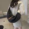 Bolso Dumpling Bolso Cruzado para Mujer 2024 Nuevo Bolso de Gran Capacidad Diseño Deportivo Casual Ropa de Trabajo de Verano Bolso de Lona