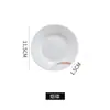 Juego de Vajilla de Hotel Juego de Cuatro Piezas Platos de Hotel Tazones Restaurante Comercial Tazones Chinos Chinoiserie Porcelana Blanca