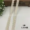 Compra más encaje de algodón opcional DIY accesorios de encaje tejido de algodón encaje para coser tela