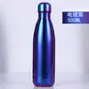 Termo mini deportivo de acero inoxidable creativo, botella de cola de boliche, botella de agua deportiva, taza de agua con logo de regalo