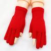 Luvas Femininas Atacado Temporada Outono e Inverno Sem Dedos Adulto Tela Sensível ao Toque Moda Estilo Fino para Dirigir e Venda Ambulante