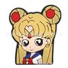 Zuecos de Serie de Anime Hebilla de Zapato Chica de Anime Japonés Accesorios para Zuecos Hebilla Flor de Zapato Agua Hielo Luna