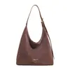 Bolsa Frosted Retrô Transfronteiriça Feminina Outono Inverno 2026 Bolsa de Ombro Único Textura da Moda Tendência Bolsa Tote de Grande Capacidade para o Dia a Dia