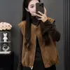 Chaleco Casual Estilo Coreano de Ante Sintético para Mujer de Primavera y Otoño, Nuevo Chaleco Holgado sin Mangas de Moda Vintage de Otoño para Mujer