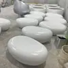 Decoración Personalizada para Centro Comercial, Suministro Directo desde la Fábrica Origen, Asientos de Ocio tipo Piedra de Fibra de Vidrio, Sillas para Exteriores, Fabricación de Moldes y Producción de Muestras