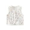 Processamento Personalizado Colete de Bebê Seção Fina Primavera e Outono Tipo A Algodão Puro Roupa Externa para Recém-nascido Masculino Colete de Bebê Feminino Colete Infantil