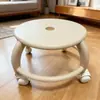 Bancos de Plástico, Bancos Apilables, Bancos de Molino de Viento, Engrosados para una Sensación de Asiento Robusta, Asiento Amplio Suave Acolchado, Adecuados para Uso en el Hogar, Sala de Estar, Bancos para Mesa de Comedor