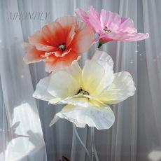 Grande simulação de fogos de artifício, adereços de casamento, flor falsa, exibição de janela, estúdio de tiro, simulação de flor de linho