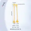 Loja de Ouro Puzuo Mesmo Estilo Ouro Areia Acessórios DIY Cabacinha Coração Saco da Sorte Corrente de Cauda Corrente de Extensão Pulseira Colar Fecho