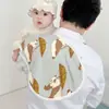 Toalha de baba para bebê classe a tecido de gaze de algodão e bambu babador babador produtos para bebê protetor de ombro para bebê toalha para arrotar com anti-vazamento