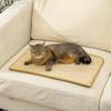 Almohadilla Rascadora para Gatos de Lino Sisal Mascota Molienda de Garra Almohadilla para Dormir Protección para Sofá Anti-arañazos para Gatos Borde Bloqueado Pegar Alfombra Transfronteriza en stock