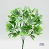 Plástico Asa Pequeña Hoja de la Fortuna Planta Artificial Flor de Seda Arreglo Floral Planta Verde Decoración del Hogar Muebles Blandos Hogar Flor Artificial Arte Floral