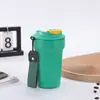Nova Garrafa Térmica de Aço Inoxidável 316 Portátil para Exterior Simples de Segurar na Mão Copo de Presente com Cordão Copo de Café Octogonal