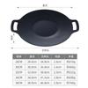 Ventas Directas de Fábrica, Plato para Barbacoa para Llevar, Conveniente para el Hogar, Camping al Aire Libre, Plato para Barbacoa Estilo Coreano, Plato Parrilla Multifuncional para Llevar