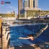 Paneles Transparentes Personalizados de Fábrica Acrílico UV Casa B&B Hotel Piscina Celebridad de Internet