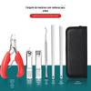 Cortador de Unhas para Cortador de Unhas Alicate Bico de Galo Conjunto Cortador de Unhas Alicate Esfoliante Ferramenta de Pedicure Inflamação