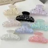 Viento INS Diseño de Diamante Flor Pinza Mariposa Creativa Rhinestone Ácido Acético Pasador Girly Elegante Accesorios para el Cabello Nicho