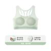 Sostén para niñas Etapa de desarrollo dos Etapa temprana Estudiantes de secundaria Ropa interior Copa fija Deportivo Chaleco para niñas Mujeres adolescentes
