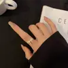 Anillo de Lujo Ligero con Lazo para Mujer, Diseño de Nicho de Verano, Estilo Minimalista de Moda, Anillo Abierto de Dedo Índice Moderno y Único