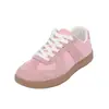 Zapatillas de Entrenamiento Cómodas Alemanas de Suela Gruesa para Mujer 2026, Nuevas Zapatillas Versátiles de Moda Primavera y Otoño, Zapatos Casuales Retro Estilo Hong Kong para Mujer