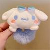 Diadema de peluche con forma de perro Yugui de Sanrio, con melodía, para maquillaje, para mujer