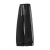 {Directo del fabricante} Otoño/Invierno 2026 Nuevo Estilo Americano Pantalones de Chándal Anchos Curvos con Tres Rayas para Hombre, Pantalones Casuales Holgados para Primavera/Otoño
