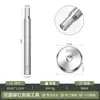 Herramienta de Instalación de Remaches de Doble Cara Acero Inoxidable Juego de Punzones para Remaches de Mesa Herramienta de Tallado de Cuero Hecha a Mano para Bricolaje