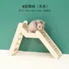 Casa Pequena para Hamster Madeira Não Pintada Não Encerada Porquinho-da-Índia Alívio do Tédio Decoração Escalada Esconderijo Área de Brincadeiras Paisagismo Fabricante Atacado