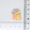 Anillo de Natación Barco Lunar Oso Amarillo Chef Accesorios de Resina Pasador Funda para Teléfono Móvil Llavero Set de Auriculares Accesorios Material