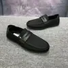 Zapatos de Malla Tejida para Moscas de Primavera y Verano, Transpirables, Moda para Hombre, Cortos, Negros, Casuales, de Cuero, para Poner sin Cordones