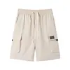 Ropa de Trabajo para Hombre Lewei Pantalones Cortos para Hombre Delgados Marca de Moda Americana Holgados Transpirables de Secado Rápido Casuales para Hombre Verano