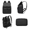 Mochila de Viaje de Negocios para Hombre, Impermeable, Resistente al Desgaste, Transpirable, con Almohadilla Espalda, Mochila de Viaje para Laptop