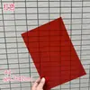 Hojas de Plástico de Forma de Ala A3 de Colores para Jardín de Infancia, Translúcidas y Transparentes, Hojas A4 Infantiles Hechas a Mano, Papel de Vidrio de Color Rígido para Luz y Sombra