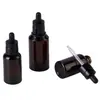 Botella gotero de PETG de 30ml 50ml Botella de esencia Botella rellenable