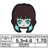 Patch de Tecido Bordado Cartoon Comic Personagem Demon Slayer Cabeça Acessórios para Roupas Patch Bordado Adesivo Patch em Estoque