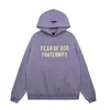 Moletom com Capuz Ess Estampado com Letras, Forrado com Lã, Estilo Americano, High Street, Sub-Marca Fog, Transfronteiriço, para Homens e Mulheres, Jaqueta Solta para Casais