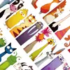 2 estilos/30 peças de marcadores de página de papel de animais de desenho animado engraçados, clipes de página de animais de estimação fofos de olhos grandes divertidos, pequenos presentes criativos atacado