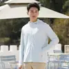 Ropa Casual con Protección Solar para Pesca para Hombres 2026 Nuevo Verano Seda de Hielo Ligera Transpirable Ropa con Protección Solar Juvenil para Hombres