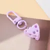 Serie de Juguetes de Comida Simulada Llavero de Resina de Queso Queso Estudiante Niña Accesorios para Maletas Colgante Bonito de Simulación