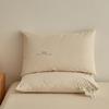 Algodón Original Estilo Japonés Modelo Nuevo Grado Materno e Infantil Algodón Puro Almohada para Estudiantes, Todo Algodón Seda de Plumas Terciopelo Hotel Original Ecológico Núcleo de Almohada Suave