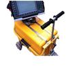 Detector de fallas ultrasónico para rieles de acero